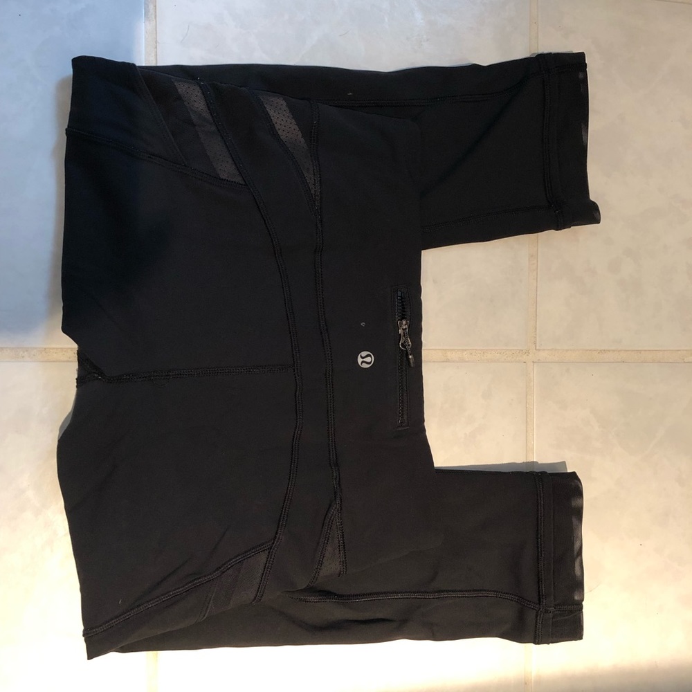 Vent Crop Leggings
